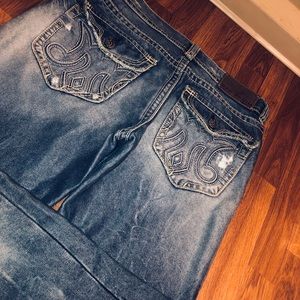 Mek Denim Men’s 34/34 boot cut jeans NWOT